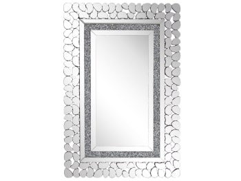 Pabu - Miroir en verre argenté 90x60