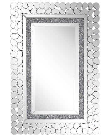 Pabu - Miroir en verre argenté 90x60