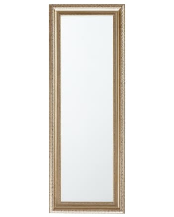 Aurillac - Miroir en matériaux synthétiques doré 141x51