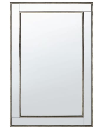 Fenioux - Specchio da parete 60 x 90 cm oro e argento