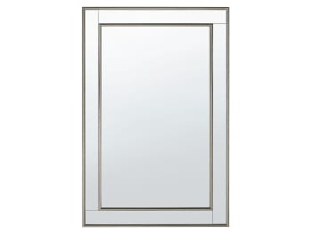 Fenioux - Wandspiegel Kunststoff silber 90x60