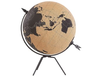 Battuta - Globus Kork schwarz braun 35 cm