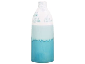 Callipolis - Gres porcellanato Vaso da fiori 35 Blu Bianco