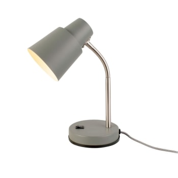 Scope - Lampe de table scope métal gris vert