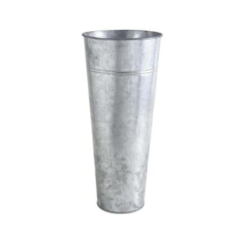Vase de jardin en zinc lourd 40 cm