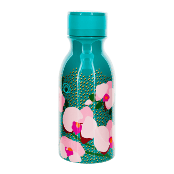 MINI KEEP COOL BOTTLE - Thermoskanne 40 cl  - Orchid Blue - silicone - 18 x 0 x 0 cm
