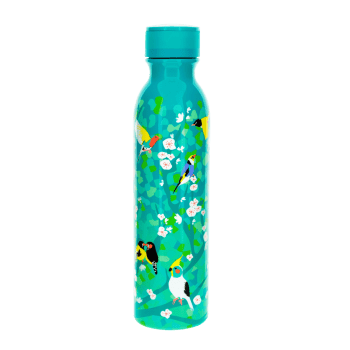 KEEP COOL BOTTLE - Thermoskanne 75 cl  - Birds - silicone - 28 x 0 x 0 cm