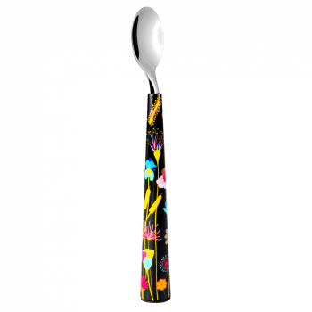 SWEET SPOON - Dessertlöffel  schwarz HIPS 16 x 0 x 2 cm