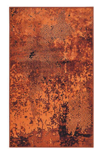 Room 9 - Tappeto per bagno vintage sfumature Arancione 60x100