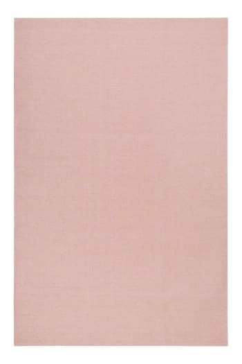 Maya kelim - Nachhaltiger Kelim Wollteppich rosa, Wohn-, Schlafzimmer, Büro 130x190