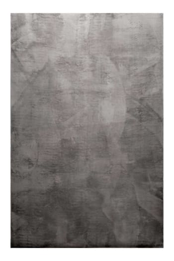 Villa rosso - Tapis tufté mèches rases (15mm) gris 120x170