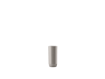 SUII - Pot à brosse à dents haut brillant en plastique taupe
