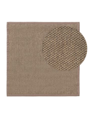 ALFOMBRA ALGODON JUTE 200X200 4550 GR. CHINDI / Outlet Deco