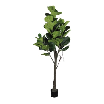  LYRATA FICUS - Planta artificial decorativa árbol lyrata ficus