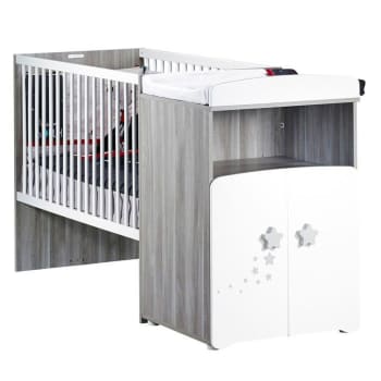 Nao - Lit bébé combiné évolutif New Nao (60 x 120 cm)