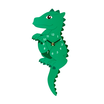 DANCING CLOCK - Horloge dragon 43,5x3,5x15,5cm