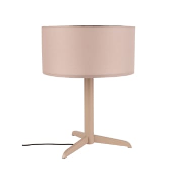 SHELBY - Lampe à poser design taupe