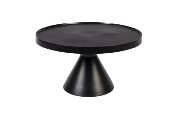 Floss - Table basse en aluminium noir