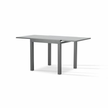 TOKYO - Table de jardin en aluminium gris anthracite 160/80×80 cm