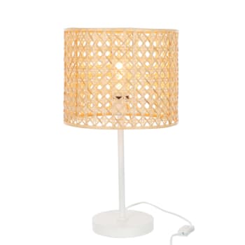 CARDU Lampe à poser Corde H11,5cm écru Brilliant - LightOnline