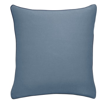 Confort - Taie d'oreiller   Jersey Coloris Denim 65x65 cm