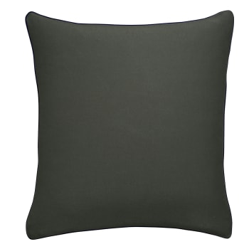 Confort - Taie d'oreiller   Jersey Coloris Carbone 65x65 cm