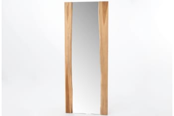 SAVANA - Miroir rectangulaire en teck H180