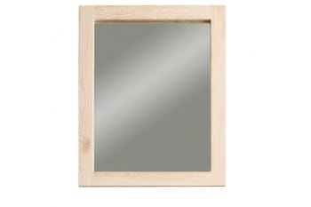 Vérone - Miroir de salle de bain en chêne blanchi