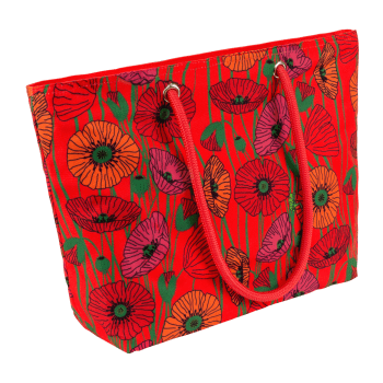 MY DAILY BAG 2 - Sac cabas  rouge polyester 48 x 34 x 14 cm