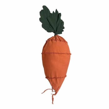 OLIETCAROL - Puf zanahoria de algodón naranja