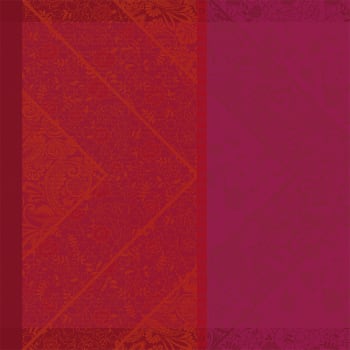 Cassidy berry - Serviette  pur coton rouge 55x55