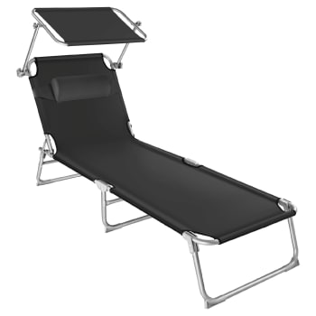 Arredamento da giardino Festnight Lettino Prendisole in Tessuto 200 x