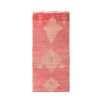 Berbere - Tapis Berbere marocain pure laine 103 x 215 cm