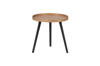 Mesa - Petite table d'appoint en bois beige