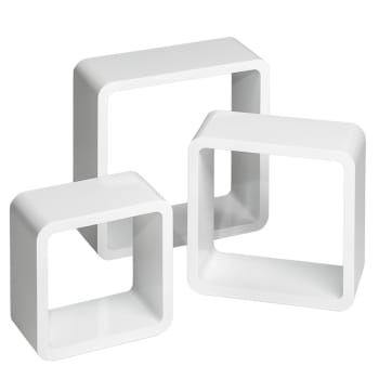 HAKU Möbel Set Di 2 Mensole A Muro In Metallo, Nero – Dimensioni L 85/95 Cm X A 17/20 Cm X P 17/20 Cm – Stile Moderno E Minimal, Ripiani In Acciaio Verniciato, Già Montate