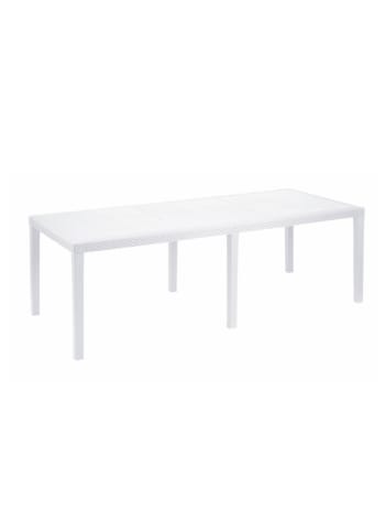 Roma - Table d'extérieur blanc 94x90 cm