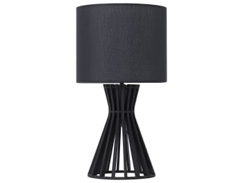 Carrion - Lampada da tavolo in legno color nero