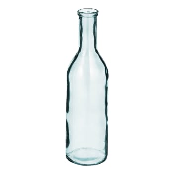 Rioja - Vase bouteille en verre recyclé H50