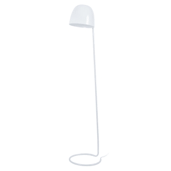 QUOKKA - Lámpara de pie de lectura metal blanco