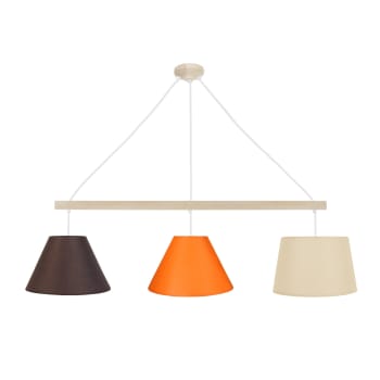 AMESTERDHAM - Lámpara de Techo madera naturales y multicolores