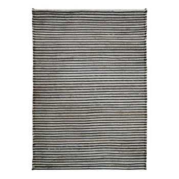 Tappeto Dhaka In Iuta Naturale Intrecciato A Mano, 60x90 Cm – Trama Piatta, Reversibile, Ideale Per Corridoi E Cucine