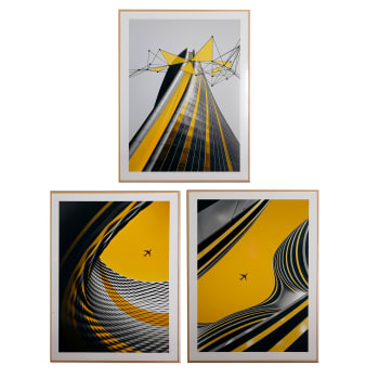 Quadro Su Tela Islandburner Natura Morta Con Vino E Formaggio, 130x80 Cm, 3 Pannelli, Made In Germany - 3