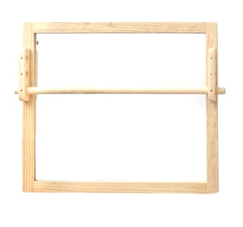 MIRROR - Espejo de madera de pino en color natural Montessori