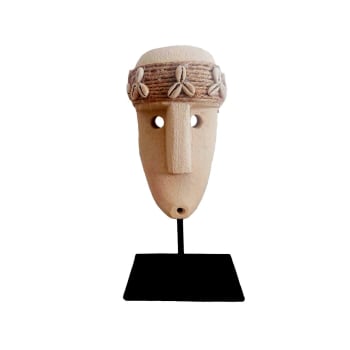 SUMBA - Estatua de arenisca, beige arena A21 cm