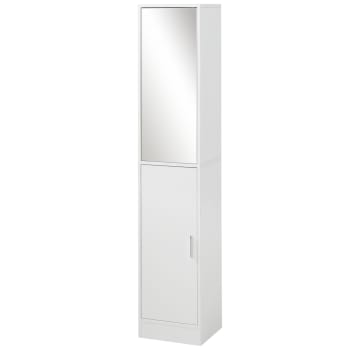 kleankin Columna Auxiliar de Baño Armario Alto para Baño con 3 Estantes y 2  Cajones Estilo Moderno 30x30x144,3 cm Negro y Natural : : Hogar y  cocina