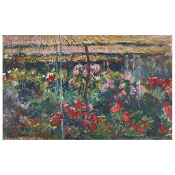 Peony Garden (Jardín de la Peonía) - Claude Monet - cm. 50x80
