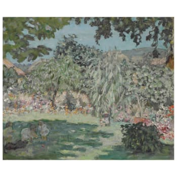 Tableau - Jardin en Dauphine - Pierre Bonnard 50x60cm