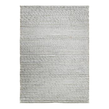 Caravelle - Tapis en laine, jute et coton tresse naturel 160x230