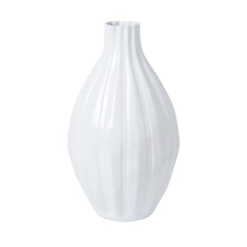 Savan - Vase décoratif en fer blanc H37