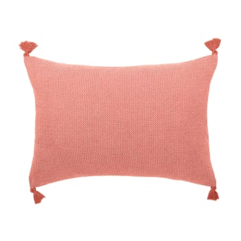 Cuscino Quadrato Enjoy Home In Cotone Terracotta 40x40 Cm – Sfoderabile Con Cerniera, Stile Moderno